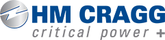 Logo for HM Cragg. Tagline reads, "Critical Power +"